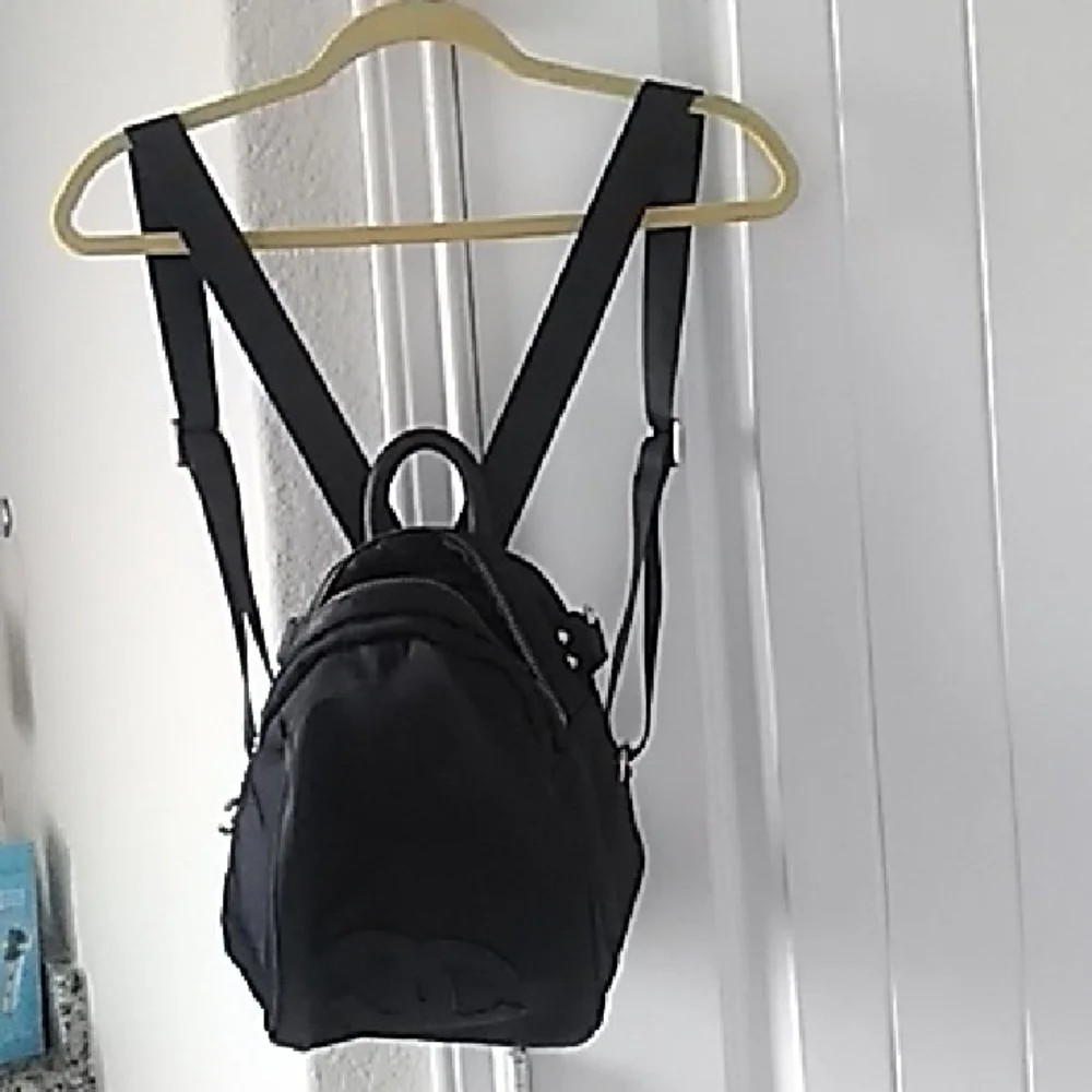 Black Mini Backpack - Picture 1 of 8